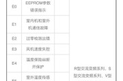 格力空调故障代码E4原因解析（排查与解决常见故障问题方法）