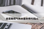 热水器不加热了跳出E1，解决故障的维修方案（学会处理热水器E1故障）