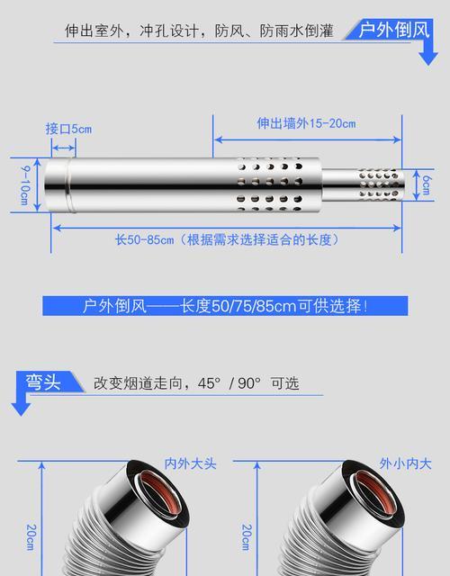 壁挂炉排气孔的处理方法（优化排气系统）